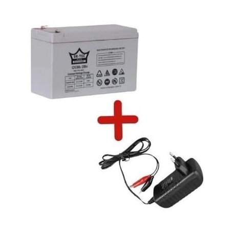 12 Volt 7 Amper Jaguar Akülü Araba Oyuncak Araba Aküsü 12V 7AH + Şarj Cihazı - 1