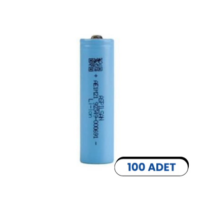 Aspilsan A28 Başlıklı 3.7V 2900mAh 25A Discharge Şarjlı Li-ion Pil 100 Adet - 1