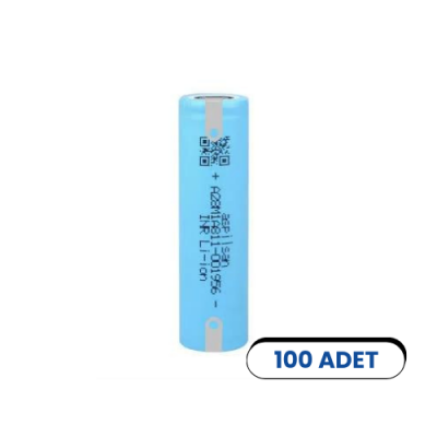 Aspilsan A28 Başlıksız Puntalı 3.7V 2900mAh 25A Discharge Şarjlı Li-ion Pil 100 Adet - 1