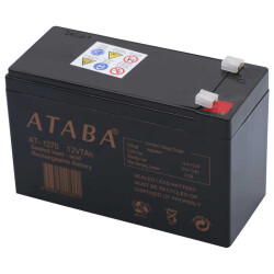 ATABA AT-1270 12V 7Ah KURU TİP AKÜ - 2