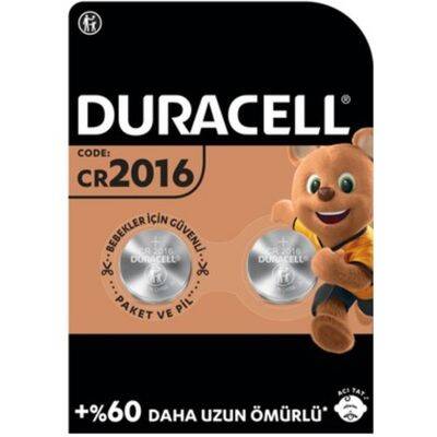 Duracell 2016 Lityum Düğme Pil 3V 20 Adet - 2