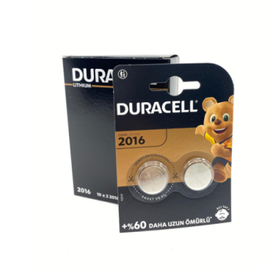 Duracell 2016 Lityum Düğme Pil 3V 20 Adet - 1