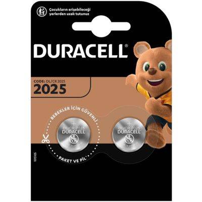 Duracell 2025 Lityum Düğme Pil 3V 20 Adet - 3