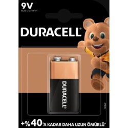 Duracell 9v Alkaline Kare Pil 10 Adet - 2