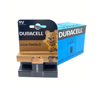 Duracell 9v Alkaline Kare Pil 10 Adet - 1