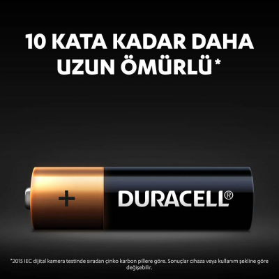 DURACELL ALKALİN KALEM PİL AA 80 ADET - 3