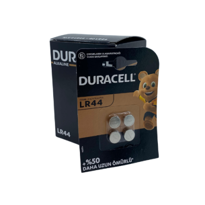 Duracell LR44 Alkalin 1.5v Düğme Pil 40 Adet - 1