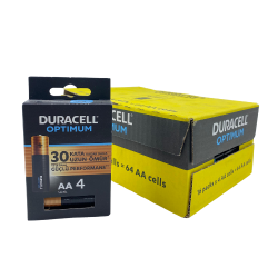 Duracell Optimum AA Alkalin Kalem Pil 64 Adet - 1