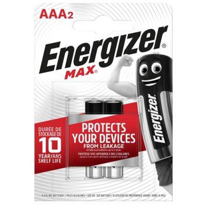 Energizer AAA Alkaline Power 2'li Kart İnce Kalem - 1