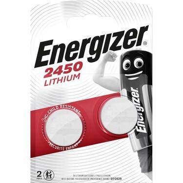 Energizer CR2450 3V 2'li Blister Lityum Para Pil - 1