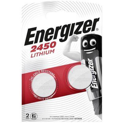 Energizer CR2450 3V Lityum Para Pil 2li Blister - 1