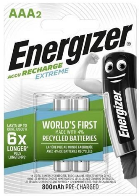 Energizer Extreme 800 mAh Şarj Edilebilir Kalem Pil 2li - 1