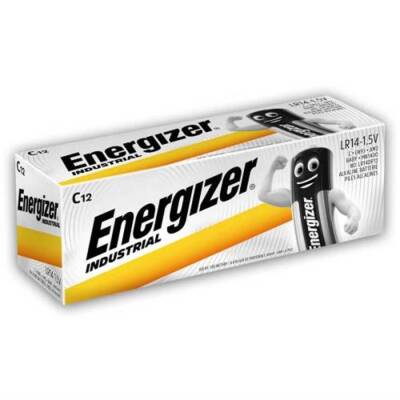 Energizer Industrial Alkalin C Boy 12 Adet - 1