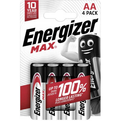 Energizer Max Alkalin AA 1.5V 4'lü - 1