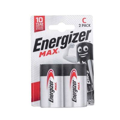 Energizer Alkalin Max C Orta Boy Pil 2'li Paket - 1