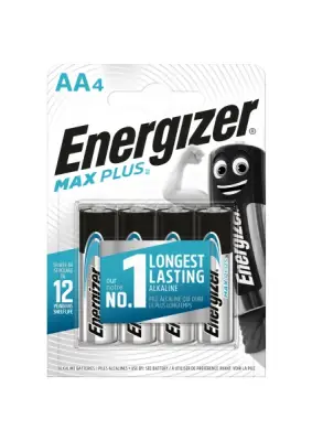 Energizer Max Plus Alk AA 4'lü Pil - 1