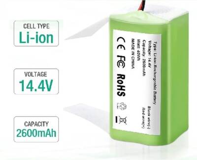 Kyvol Cybovac Robot Süpürge için TNL 14.4v 2600mAH Li-ion Akıllı Robot Pili - 1