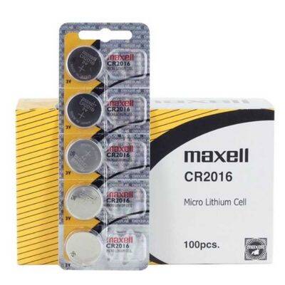 Maxell CR2016 Orjinal Hologram 3V Lityum Pil - 1