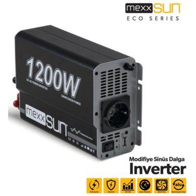 Mexxsun Modifiye Sinüs 12V 1200W - 1