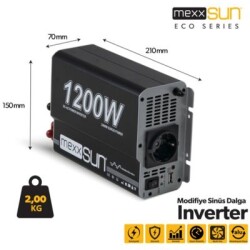 Mexxsun Modifiye Sinüs 12V 1200W - 3