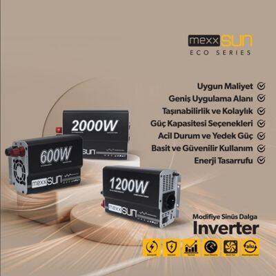 Mexxsun Modifiye Sinüs 12V 1200W - 5