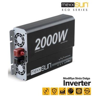 Mexxsun Modifiye Sinüs 12V 2000W - 3