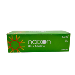 Naccon AG10 189 389 LR54 LR1130 Alkalin Düğme Pil 5 x 20 Adet - 1