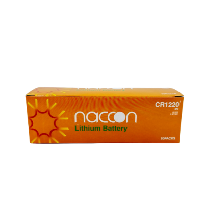 Naccon CR1220 Lithium 3V Para Pil 5 x 20 Adet Blister - 1