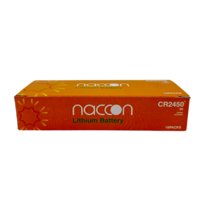 Naccon CR2450 3V Lithium Para Pil 5 x 10 Adet - 1