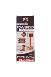 POWERDEX PD-222 Ledli USB Şarjlı Dokunmatik Yuvarlak Masa Lambası - 3