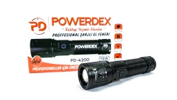 Powerdex PD-4200 Profesyonel Şarjlı El Feneri - 4