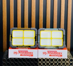 Powerdex PD-5050 Profesyonel Projektör Modlu Çakar Işıklı Güneş Enerjili El Feneri - 1