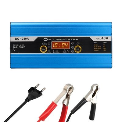 Powermaster Dc-1240A 12 Volt Max 40 Amper Akıllı Akü Şarj Cihazı - 1