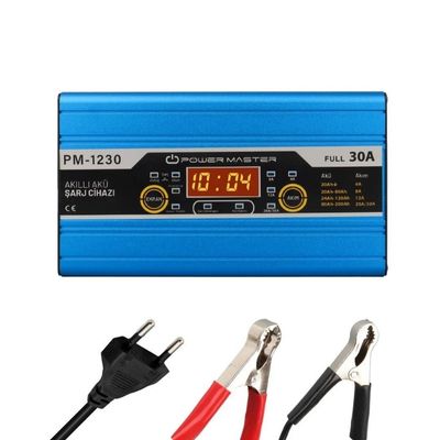 Powermaster PM-1230 12 Volt Max 30 Amper Akü Şarj Cihazı - 1