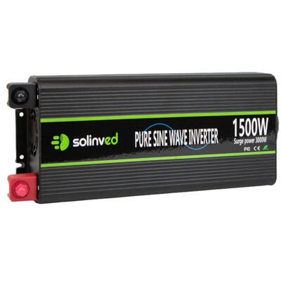 Solinved 12V 1500W Pure Sine Inverter - 1