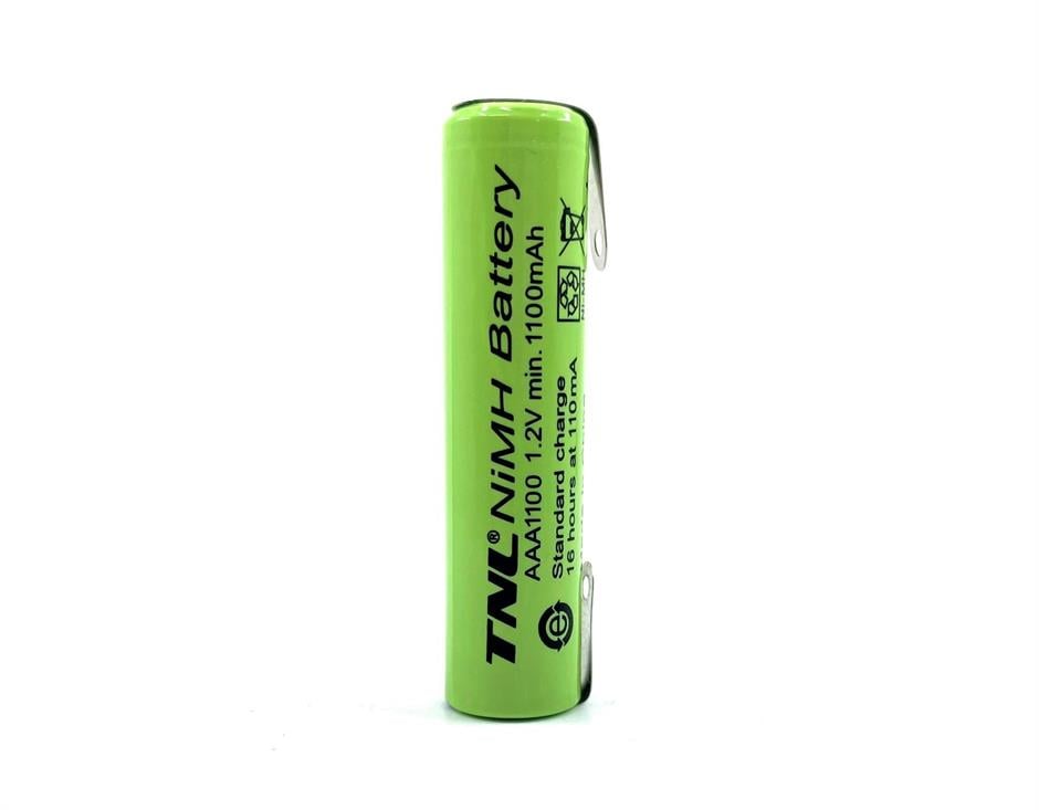 TNL 1100mAH 1.2v AAA Puntalı NiMH Traş Makinesi Pil - 1