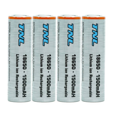 TNL 18650 4'lü 1500mah 3.7v Li-ion Başlıksız Pil - 1