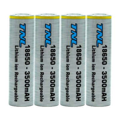 TNL 18650 4'lü 3500mah 3.7v Li-on Başlıksız Şarjlı Pil - 1