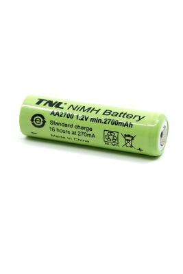 TNL 2700mAh 1.2v AA Başlıksız NiMH Şarj Edilebilir Pil 50 adet - 3