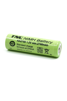 TNL 2700mAh 1.2v AA Başlıksız NiMH Şarj Edilebilir Pil 50 adet - 4