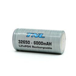 TNL 32650 6000mAH 3.2 LiFePO4 Başlıksız Şarj Edilebilir Pil - 2