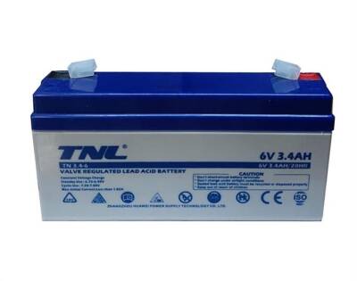 TNL 6V 3.4AH Kuru Tip 125mm Terazi Aküsü 10 adet - 1