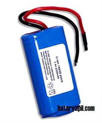 TNL 7.4v 2600mAH Li-ion PCB'li 18650 Şarjlı Pil  - 1