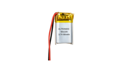 Ultramax 501220 3.7 Volt 80 mAh Lityum Polimer Pil - 1