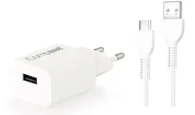 Usb To Micro Kablolu Hızlı Şarj Aleti Set 2.4a - 1