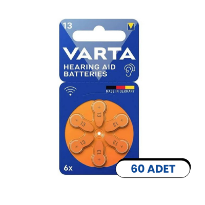 Varta 13 Numara Kulaklık İşitme Cihazı Pili (60'lı Paket) - 1