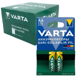 Varta 2100mAh AA Şarjlı Kalem Pil 20 adet Kutu Satış - 1