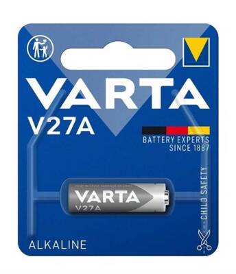 Varta 27A 12V V27A Araba Uzaktan Kumanda Pili 10LU - 1