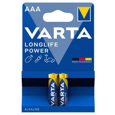 VARTA 4903 LONGLIFE POWER AAA 2Lİ BLİSTER 10'lu Kutu 20 Adet - 1