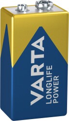 Varta 9V Longlife Power Alkaline Pil 6lr61 10 Adet Kutu Toptan Satış - 2